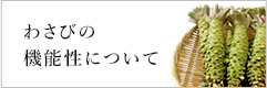 わさびの機能性について